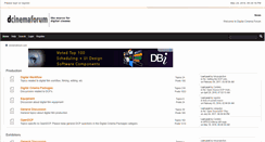 Desktop Screenshot of dcinemaforum.com